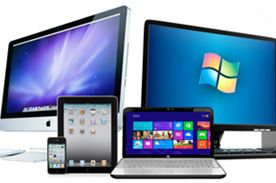 Apple and Microsoft devices