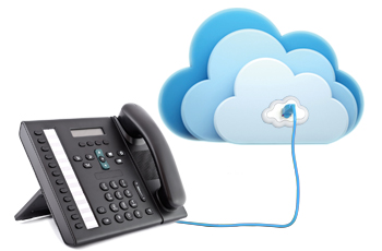 phone connected to the cloud