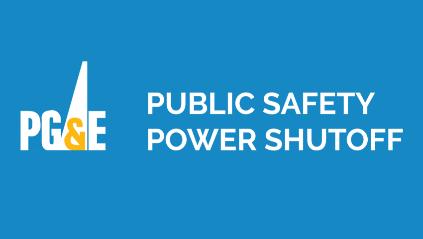 PG&E Public Safety Power Shutoff