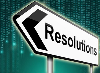 resolutions arrow sign