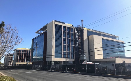 new stanford campus buildings being built